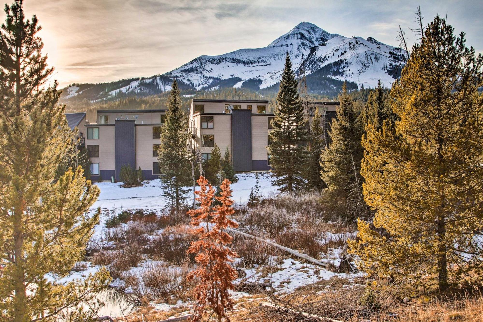 Cozy Big Sky Studio About 1 Mile To Mtn Village! ภายนอก รูปภาพ